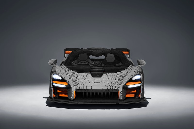 共 50 萬塊積木！LEGO 打造 1:1 McLaren Senna 超跑模型