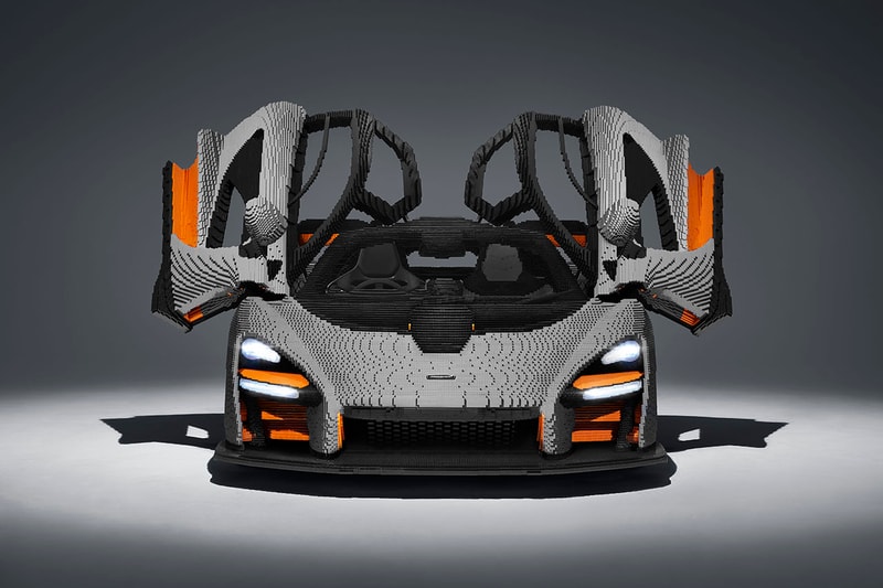 共 50 萬塊積木！LEGO 打造 1:1 McLaren Senna 超跑模型