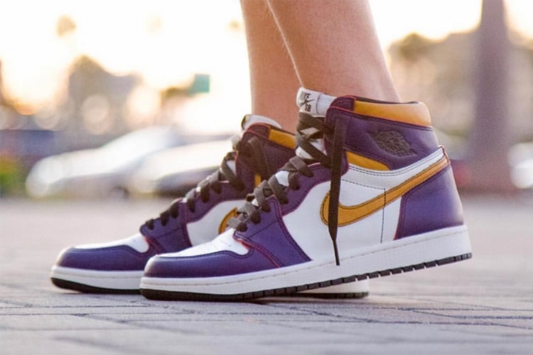 搶先預覽 Nike SB x Air Jordan 1 全新「Lakers」配色