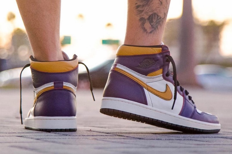 搶先預覽 Nike SB x Air Jordan 1 全新「Lakers」配色