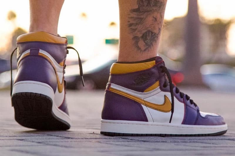 搶先預覽 Nike SB x Air Jordan 1 全新「Lakers」配色