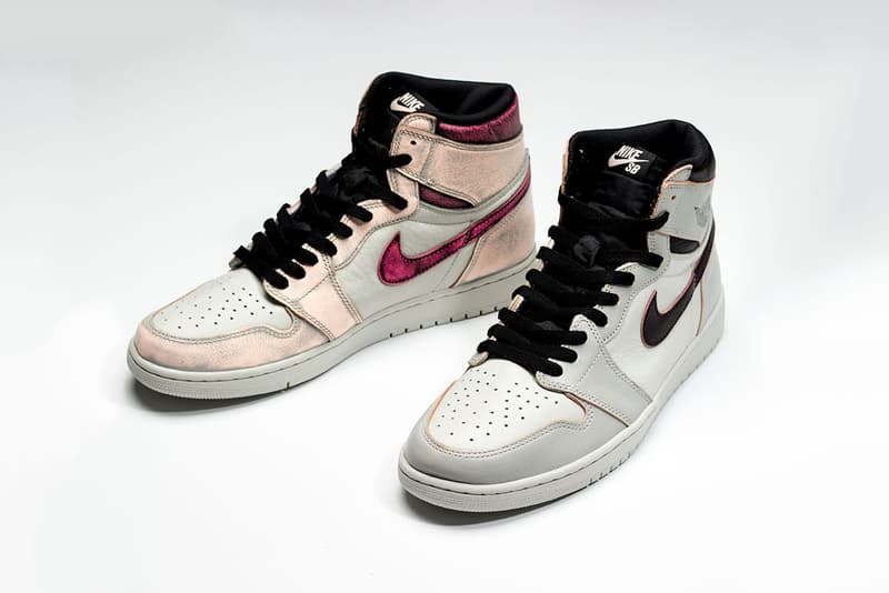 Nike SB x Air Jordan 1「Light Bone」內層隱藏配色揭秘