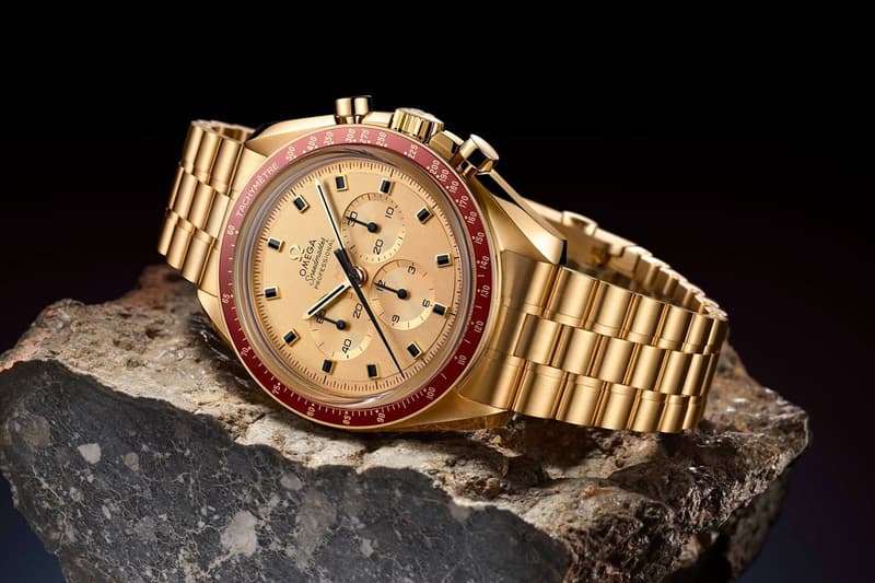 OMEGA 打造登月 50 週年 18K Gold Speedmaster 別注錶型