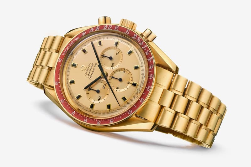 OMEGA 打造登月 50 週年 18K Gold Speedmaster 別注錶型