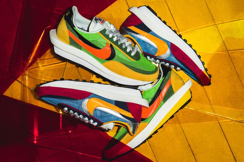 sacai x nike ldv waffle blue