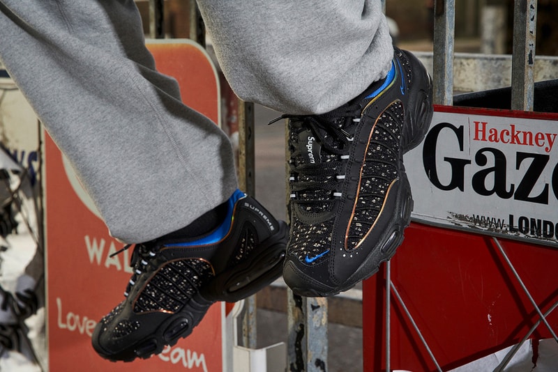 Supreme x Nike 聯乘 Air Tailwind IV 鞋款正式發佈