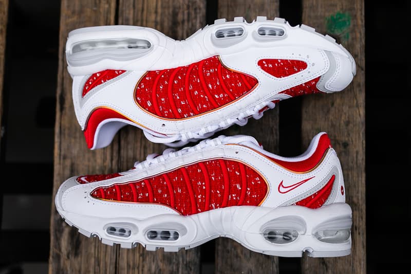 近賞 Supreme x Nike Air Tailwind IV 聯乘鞋款