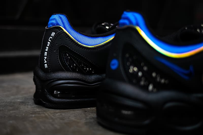 近賞 Supreme x Nike Air Tailwind IV 聯乘鞋款