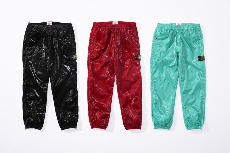 stone island x supreme pants