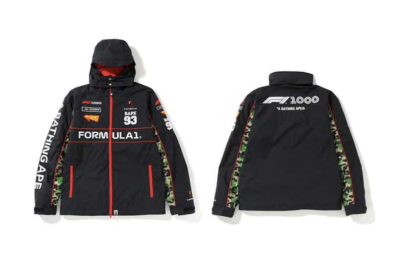 A BATHING APE® x Formula 1 史上初之聯名系列正式公開！