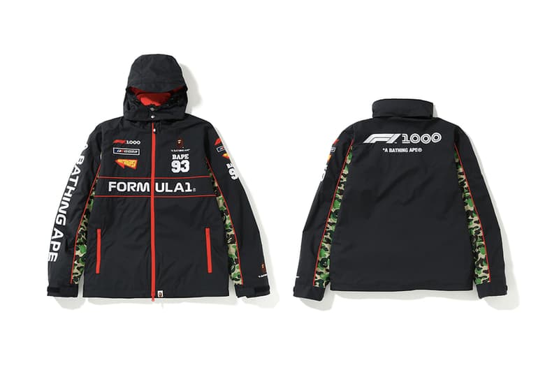 A BATHING APE® x Formula 1 史上初之聯名系列正式公開!