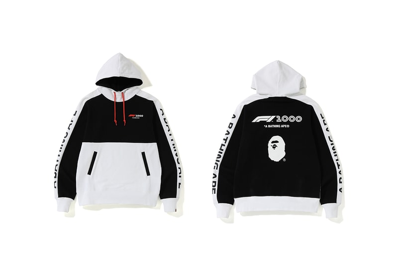 A BATHING APE® x Formula 1 史上初之聯名系列正式公開！