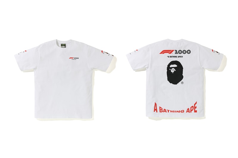 A BATHING APE® x Formula 1 史上初之聯名系列正式公開！