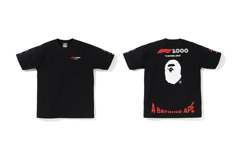 A BATHING APE® x Formula 1 史上初之聯名系列正式公開！
