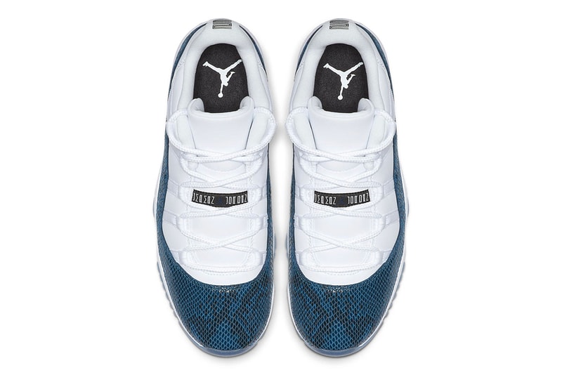 Air Jordan 11 Low 全新「Navy Snakeskin」配色登場