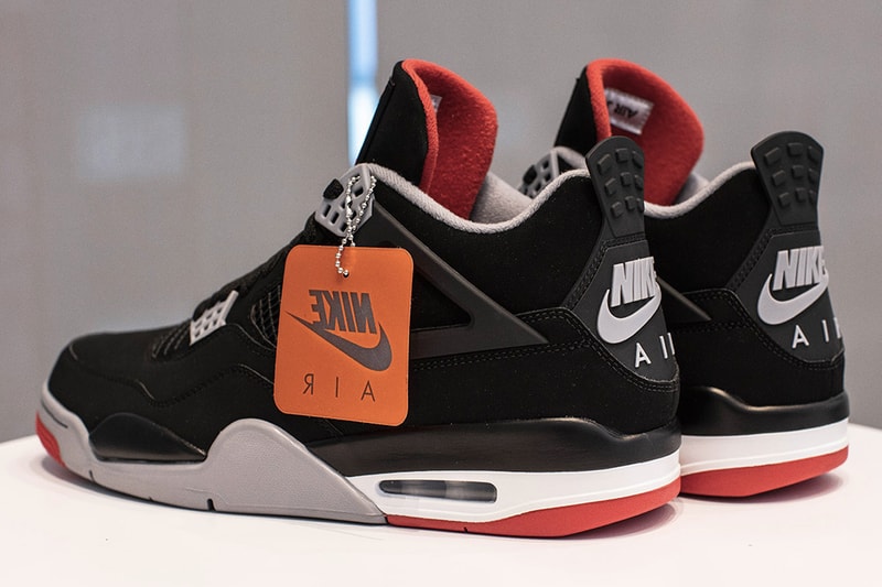 Air Jordan 4「Bred」2019 年復刻版本最新近覽圖輯釋出