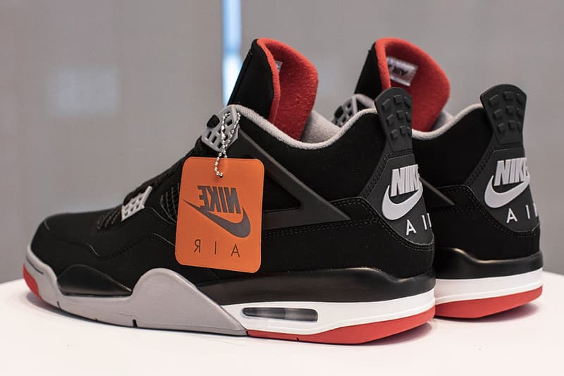 Air Jordan 4「Bred」2019 年復刻版本最新近覽圖輯釋出