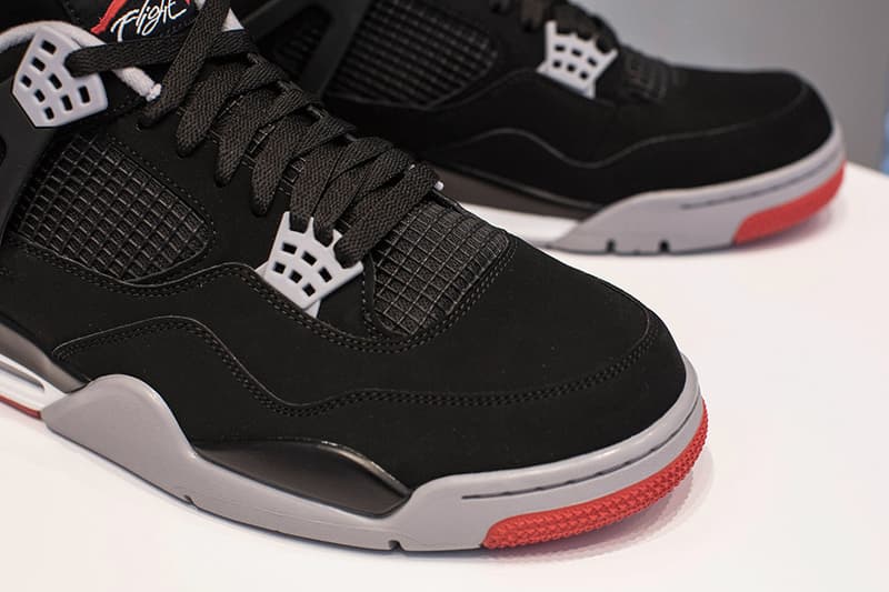 Air Jordan 4「Bred」2019 年復刻版本最新近覽圖輯釋出