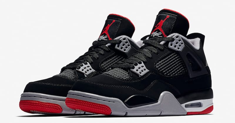 air jordan retro 4 bred