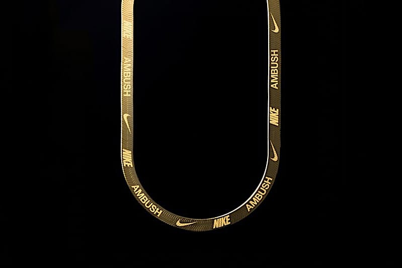 AMBUSH x Nike 全新聯乘 HERRINGBONE NECKLACE 項鍊釋出