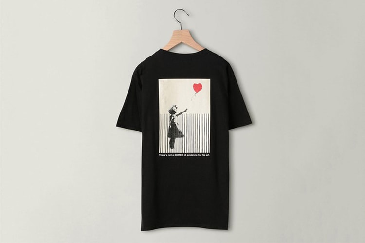 BEAUTY & YOUTH 推出限量 Banksy「Girl with Balloon」T-Shirt