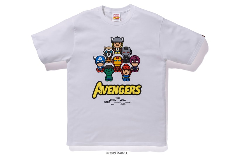 A BATHING APE® x MARVEL 全新聯乘企劃發佈