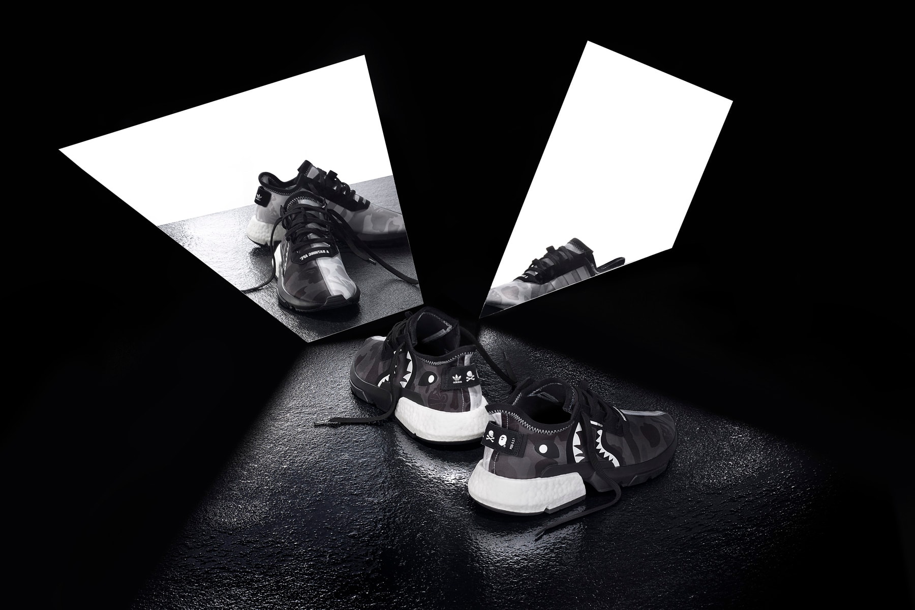 A BATHING APE® x NEIGHBORHOOD x adidas Originals 三方聯乘鞋款即將迎來全球正式發售