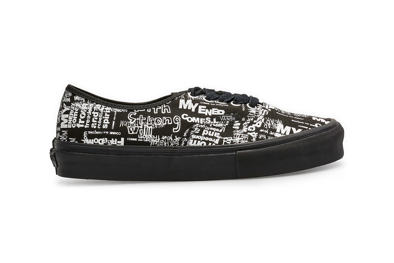 COMME des GARÇONS CDG x Vans 全新聯乘 Authentic 鞋款上架