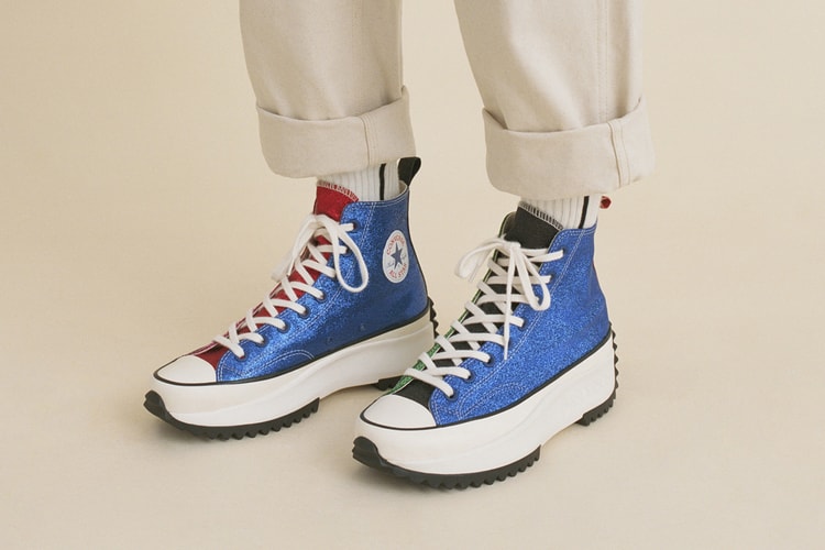 Converse x JW Anderson 全新聯乘 Glitter Chuck 70 及 Run Star Hike 系列正式發佈