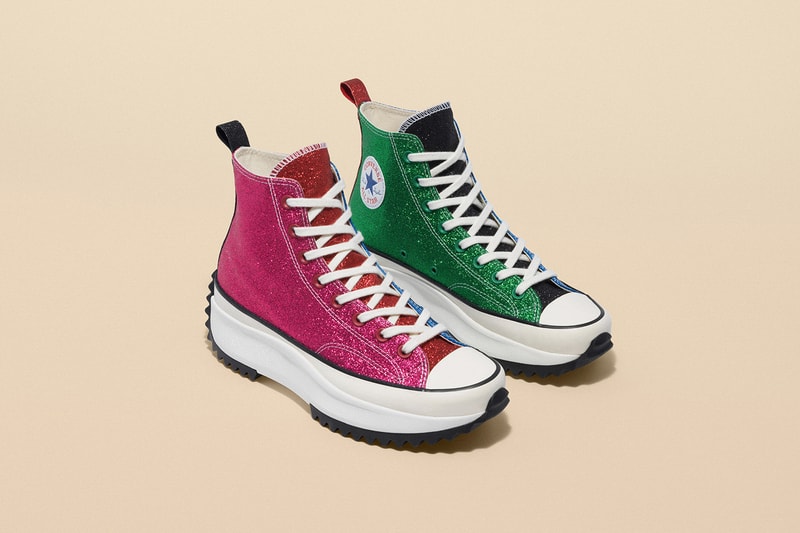 Converse x JW Anderson 全新聯乘 Glitter Chuck 70 及 Run Star Hike 系列正式發佈