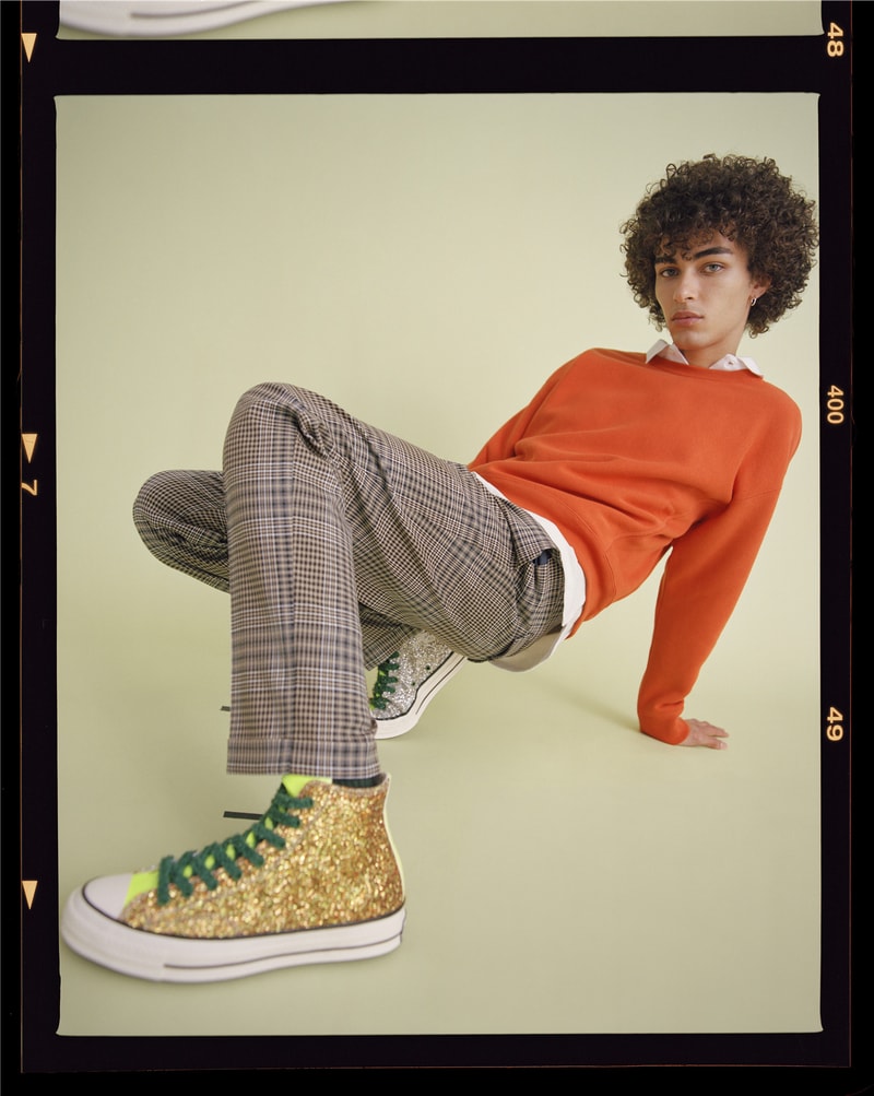 Converse x JW Anderson 全新聯乘 Glitter Chuck 70 及 Run Star Hike 系列正式發佈