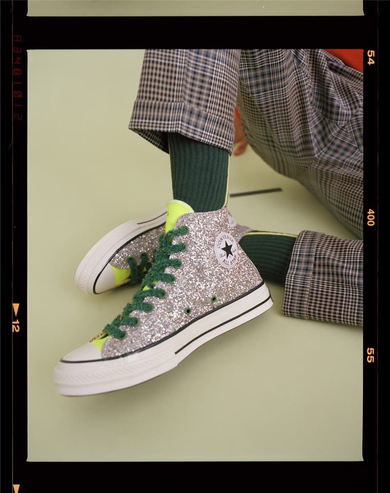 Converse x JW Anderson 全新聯乘 Glitter Chuck 70 及 Run Star Hike 系列正式發佈