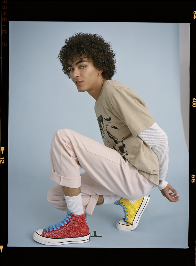 Converse x JW Anderson 全新聯乘 Glitter Chuck 70 及 Run Star Hike 系列正式發佈