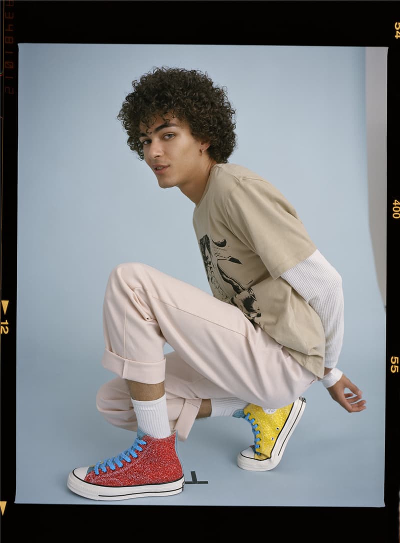 Converse x JW Anderson 全新聯乘 Glitter Chuck 70 及 Run Star Hike 系列正式發佈