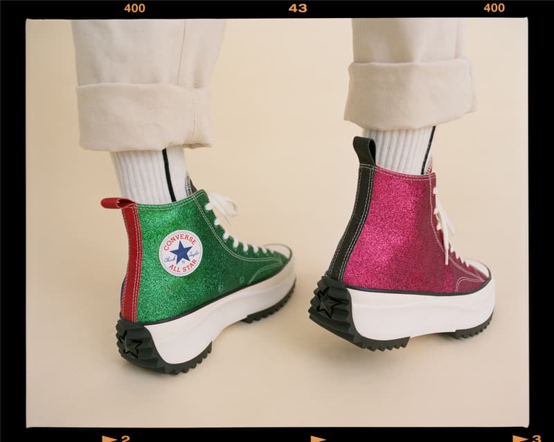 Converse x JW Anderson 全新聯乘 Glitter Chuck 70 及 Run Star Hike 系列正式發佈