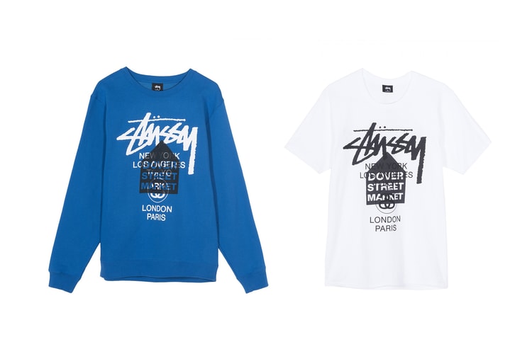 Stüssy x Dover Street Market 全新 2019「World Tour」聯乘系列突擊上架