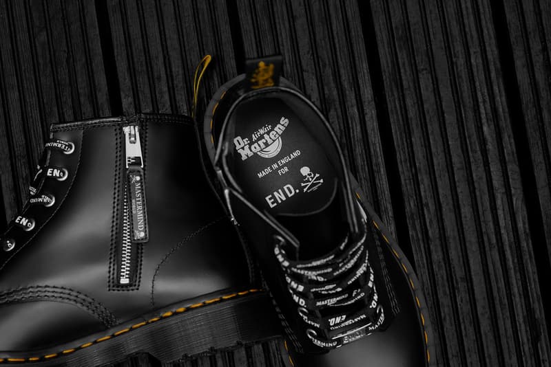 END. x MASTERMIND WORLD x Dr. Martens 三方聯乘 101 Boot 登場