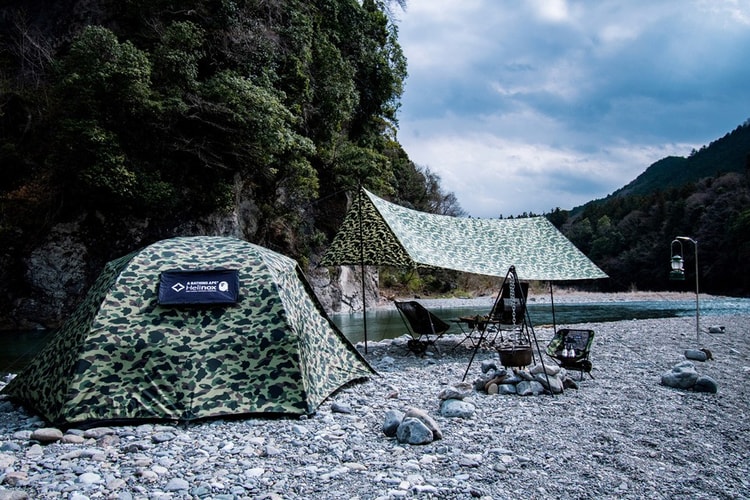 戶猿旅-A BATHING APE® x Helinox 聯乘系列公開