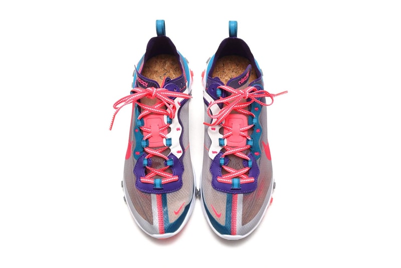 Nike React Element 87 再迎來兩新配色「Red Orbit」及「Orange Peel」