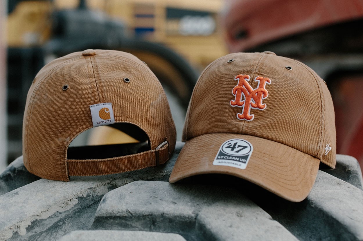 Carhartt x 47 Brand 攜手打造別注 MLB 系列棒球帽