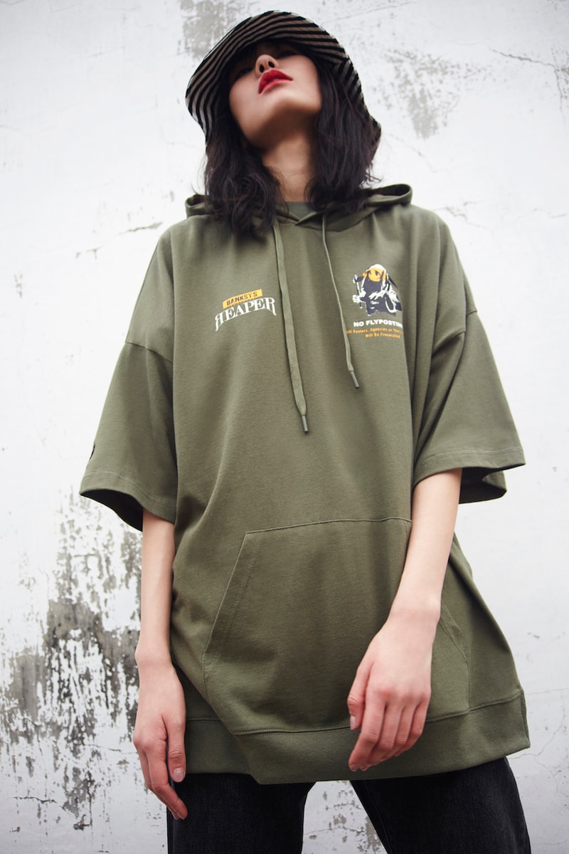 izzue x Banksy’s Graffiti 2019 年春夏聯乘系列正式登場
