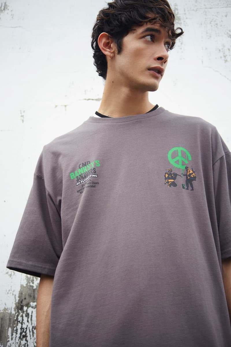 izzue x Banksy’s Graffiti 2019 年春夏聯乘系列正式登場