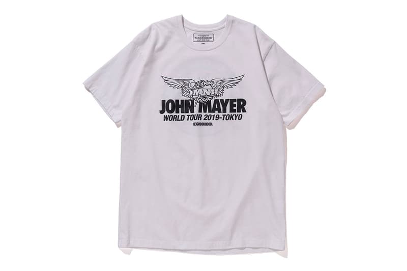 NEIGHBORHOOD 為 John Mayer 巡演日本站打造周邊別注系列
