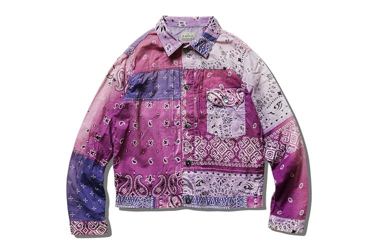 KAPITAL 推出全新「Bandana」拼接夾克系列