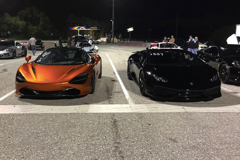 豪車之競速 − Lamborghini Huracan 與 McLaren 720S 展開 Drag Race 對決
