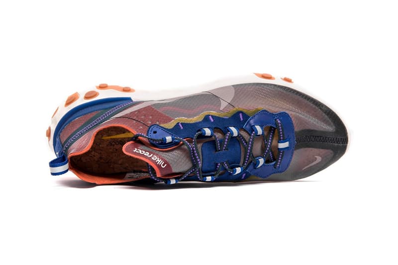 Nike React Element 87 再度迎來兩款全新配色「Dusty Peach」、「Moss」