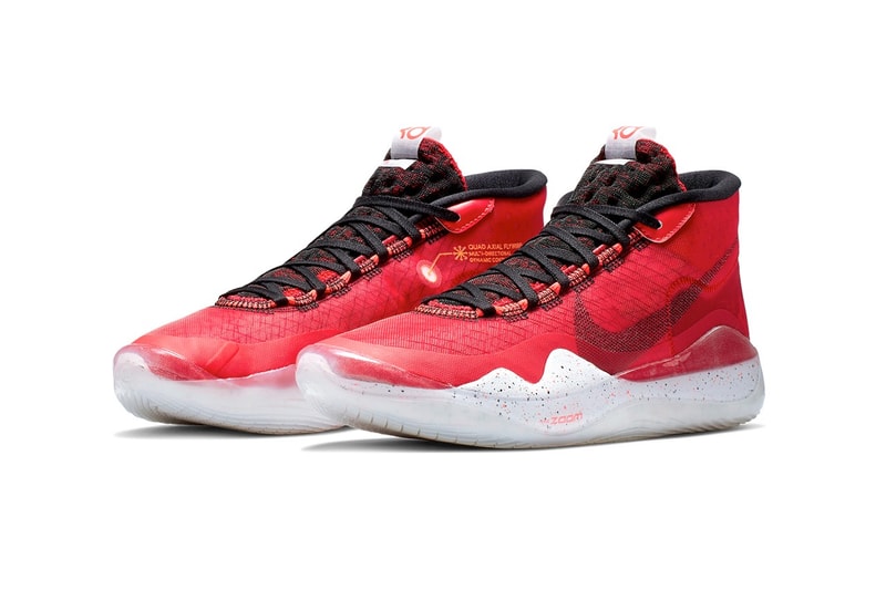 Kevin Durant 全新戰鞋 Nike KD 12「University Red」配色發佈
