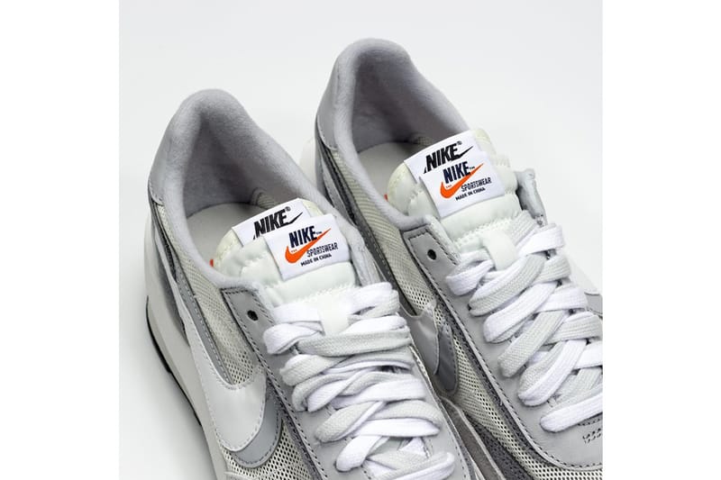 sacai x nike ldv waffle grey white