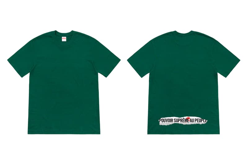 Supreme 2019 春夏最新 T-Shirt 系列發佈