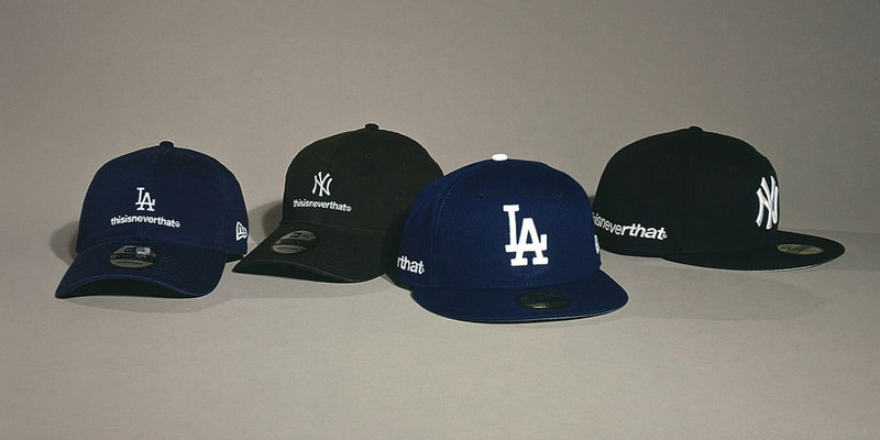 thisisneverthat x New Era 全新聯乘 9TWENTY & 59FIFTY 帽款系列發佈